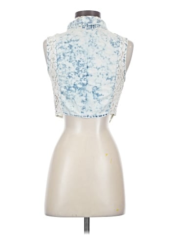 ChiQle Denim Architect Tank Top (view 2)
