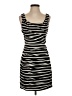 Express Stripes Black Casual Dress Size 4 - photo 1
