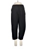 Unbranded Solid Black Casual Pants Size LgEstimated - photo 1
