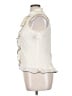Liz & Co. 100% Polyester Ivory Sleeveless Blouse Size 14 - photo 5