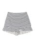 Zara Stripes White Shorts Size S - photo 1