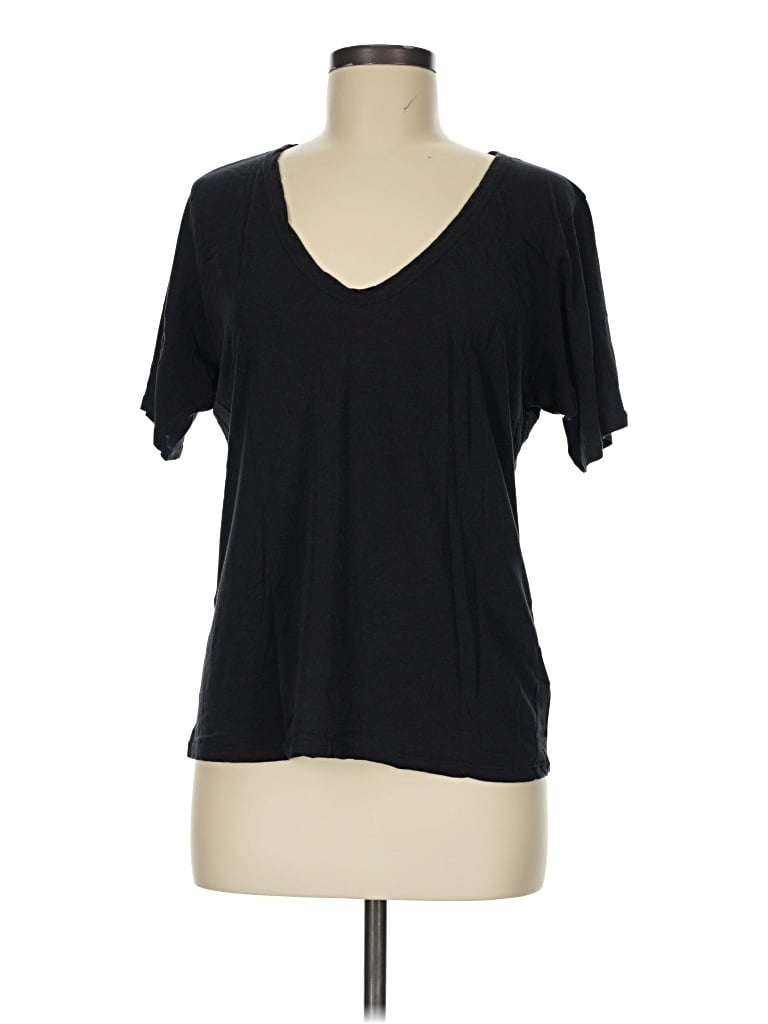 Pre-owned Everlane Short Sleeve T-shirt In Black