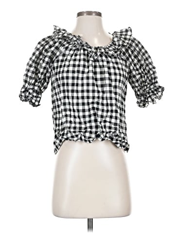 Industry Short Sleeve Blouse (view 1)