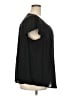 Torrid 100% Polyester Black Short Sleeve Blouse Size 2X Plus (2) - photo 4
