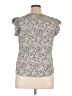 On 34th Silver Short Sleeve Top Size 1X - photo 2