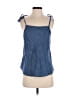 Gap 100% Lyocell Blue Sleeveless Blouse Size XS - photo 1