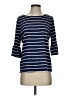 Tommy Bahama Blue 3/4 Sleeve Top Size S - photo 1