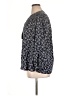 Old Navy 100% Rayon Blue 3/4 Sleeve Blouse Size XL - photo 5
