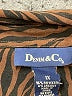 Denim & Co Animal Print Brown Long Sleeve Blouse Size 1X - photo 7