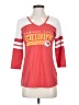 Fanatics Red 3/4 Sleeve T-Shirt Size S - photo 1