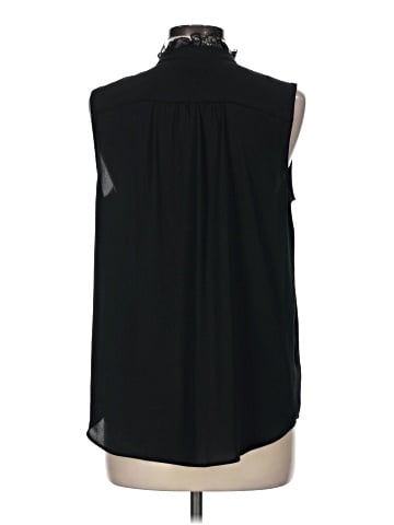 Ann Taylor Sleeveless Button-Down Shirt (view 2)
