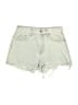 Unbranded Green Denim Shorts Size 18 - photo 1