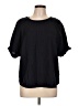 Gallery Black Short Sleeve Blouse Size EU 44 / US 14 - photo 1