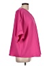 Andree by UNIT Pink Short Sleeve Blouse Size L - photo 4