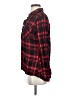 Venus 100% Rayon Plaid Red Long Sleeve Blouse Size S - photo 5