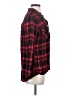 Venus 100% Rayon Plaid Red Long Sleeve Blouse Size S - photo 4