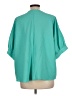 Andree by UNIT Teal Short Sleeve Blouse Size L - photo 2