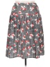 Unbranded Print Gray Casual Skirt Size 11 - 12 - photo 1