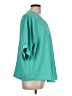 Andree by UNIT Teal Short Sleeve Blouse Size L - photo 4