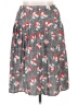 Unbranded Print Gray Casual Skirt Size 11 - 12 - photo 2