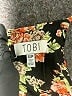 TOBI 100% Polyester Paisley Brown Red Casual Dress Size S - photo 4