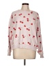 Grayson Threads Hearts Pink Pullover Sweater Size L - photo 1