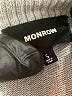 Monrow Color Block Brown Pullover Sweater Size S - photo 7