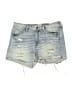 STUDIO BLUE Blue Denim Shorts Size 26 waist - photo 1