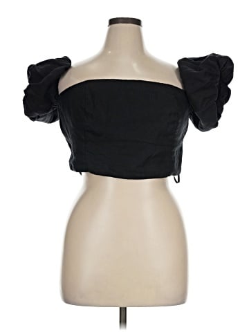 LOFT Beach Short Sleeve Blouse (view 1)