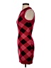 Zara Argyle Red Cocktail Dress Size S - photo 5