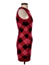 Zara Argyle Red Cocktail Dress Size S - photo 4