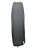 Vero Moda Solid Gray Casual Skirt Size S - photo 2
