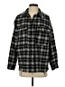 Black Tape_ 100% Polyester Plaid Black Fleece Size S - photo 1