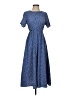 Shein 100% Polyester Blue Casual Dress Size 4 - photo 1