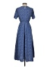 Shein 100% Polyester Blue Casual Dress Size 4 - photo 2