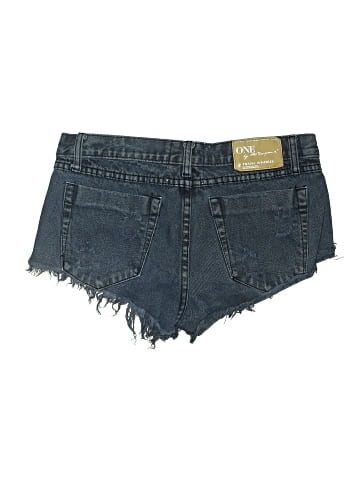 One by One Teaspoon Denim Shorts (view 2)