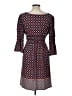 Max Edition Print Blue Casual Dress Size L - photo 2