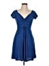 Rolla Coster Solid Blue Cocktail Dress Size L - photo 1