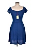 Rolla Coster Solid Blue Cocktail Dress Size L - photo 2