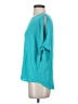 Korye 100% Rayon Teal 3/4 Sleeve Top Size S - photo 5