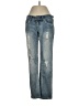 Daytrip Hearts Blue Jeans Size 27 waist - photo 1