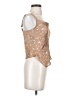 Heartloom 100% Polyester Tan Sleeveless Top Size XS - photo 4