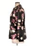 Croft & Barrow Floral Black Long Sleeve Blouse Size XL - photo 5