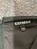 Express Solid Black Formal Skirt Size 10 - photo 4