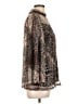 Chico's Animal Print Brown Long Sleeve Top Size Lg (2) - photo 4
