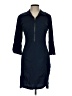 Max Studio Blue Casual Dress Size L - photo 1