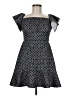 Saloni Polka Dots Black Cocktail Dress Size 8 - photo 1