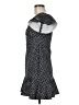 Saloni Polka Dots Black Cocktail Dress Size 8 - photo 5