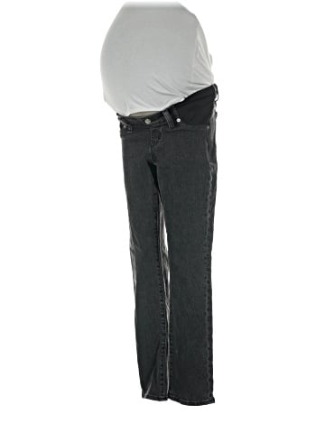 Madewell Maternity Side-Panel Perfect Vintage Jeans in Lunar Wash (view 1)