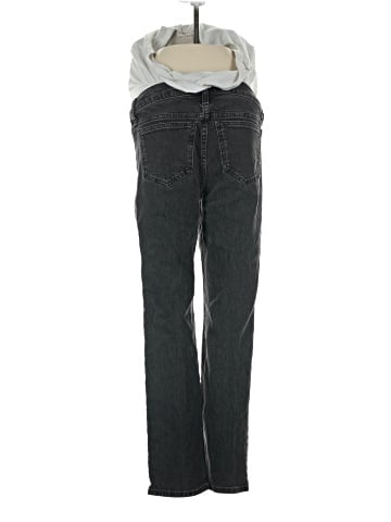 Madewell Maternity Side-Panel Perfect Vintage Jeans in Lunar Wash (view 2)